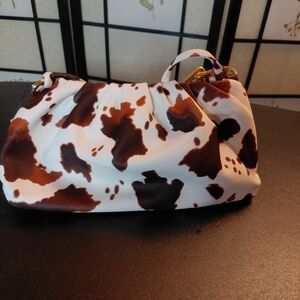 Stylish Cow Print Women's Bag